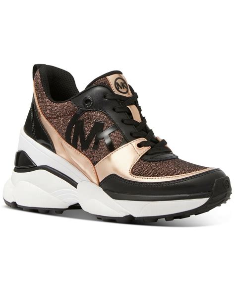 michael kors sneakers emmen|michael kors rose gold trainers.